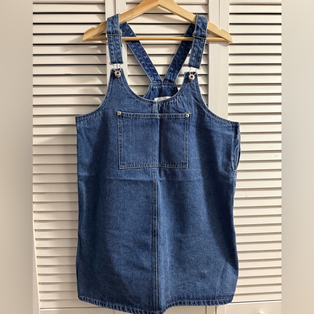 Denim Overall Dress